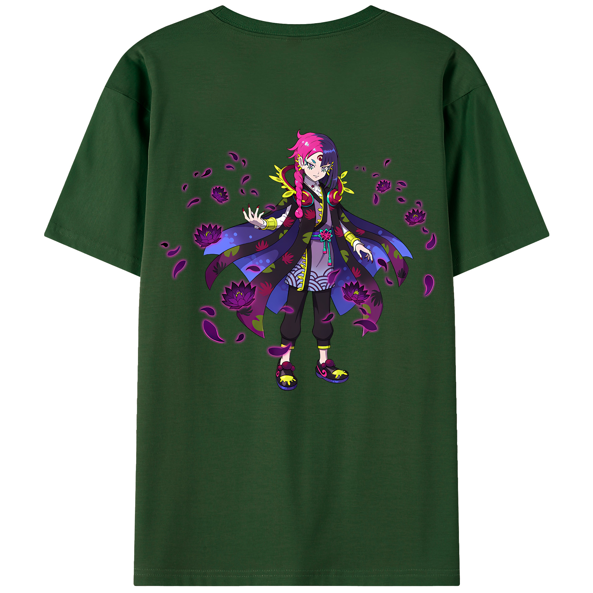 （画像用） 妖怪ウォッチ Yo-kai Watch 綿100％半袖Tシャツ（背面プリント）